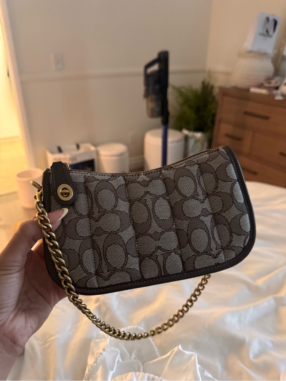 Coach brown purse